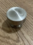 Restoration Hardware Grafton Knob 1.25 Polished Brushed Nickel. Fixed Price $12.00.