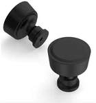 Amerdeco 10 Pack Matte Black Cabinet Knobs Single Hole. Fixed Price $15.99.