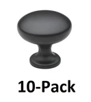 *10-PACK* Gliderite 1-1/8 In. Dia Matte Black Classic Round Cabinet Knob *new*. Fixed Price $14.99.