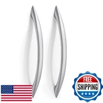 L&lonpa 30 Pack Matt Chrome Cabinet HANDLES-5 INCH/128MM Screw Spacing Arch Draw. Fixed Price $81.11.