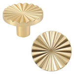 6 Pack Gold Kitchen Cabinet Knobs And Pulls - Brushed Zinc Cupboard Draw.... Fixed Price $19.85.