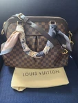 Louis Vuitton Trevi Gm Damier Ebene Satche/top Handle Red Interior Beautiful. Fixed Price $3500.00.