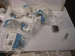 9 Pack BP27006-G10 Satin Nickel 1/8" Square Cabinet Knob Pulls Amerock Porter. Fixed Price $22.99.