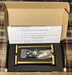 *new* Alno G715-6-SB Urban 6" C2C Back-back Door Pulls Shower Handles Brass. Fixed Price $48.69.