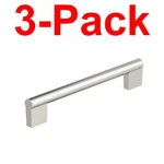 Amerock 3-PACK Versa 6-5/16 Inch C/c Handle Cabinet Pull, Polished Nickel. Fixed Price $7.59.