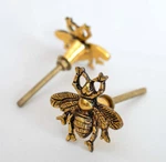 2; Bee Knobs Antique-gold Brass Cabinet Pulls Decorative Furniture Hardware. Fixed Price $16.01.