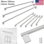 Stainless Steel Brushed Nickel Bar Kitchen Cabinet Handles Drawer Door Pulls. Fixed Price $8.99.