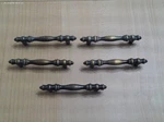 Lot Of Vintage Amerock 155-1 Brass 1/4" Cabinet Handles Drawer Pulls. Fixed Price $14.00.