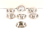 Amerock Cabinet Pulls Nickel Cup Set Of 7 New. Fixed Price $34.99.