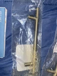 Amerock Cabinet Pull Golden Champagne 5-1/16 Inch (128 Mm) Center-to-center. Fixed Price $50.00.