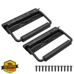 Bonsicoky Speaker Handles 2PCS Surface Mount 5"X3" Stainless Steel Black. Fixed Price $20.00.