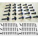 Set Of 85 Black Interior Screws! Fits Amc American Javelin Amx Etc (7 Types). Fixed Price $32.00.