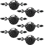 Uxcell 8PCS Ceramic Vintage Knob, Black. Fixed Price $15.00.