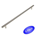*5 Pack* Cosmas Cabinet Hardware Satin Nickel Euro Style Bar Pull #305-320SN. Fixed Price $25.25.