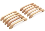 10PCS Unfinished Wood Drawer Knobs Pulls Handles Kitchen Cabinets Furniture Dres. Fixed Price $22.73.