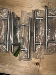 Lot Of 5 Liberty P01026-SS-C Steel Handle Bar Pull 128/188MM Stainless. Fixed Price $22.50.