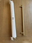 Top Knobs M1331-18 Hopewell Appliance Pull 18" (c-c) Golden Champagne. Fixed Price $80.00.