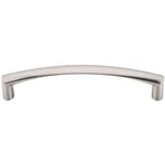 (1) Cabinet Arch Pull 5 1/16" Brushed Satin Nickel Top Knobs M391 Nouveau Griggs. Fixed Price $12.90.