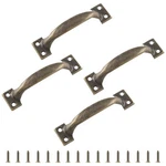 Bivethoi 4PCS Inch Vintage Barn Door Pulls Utility Cabinet Handles, Screw I.... Fixed Price $12.45.