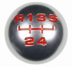 Chrome Round Gear Shift Knob 5 Speed Red Ford Type 9 Sierra Capri R1. Fixed Price $27.71.