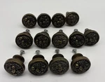 Lot W/ Amerock Natural Elegance BP1335 Fruit Bowl, Brass Finish Pull Knob. Fixed Price $39.98.