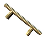 Amerock BP40515CZ Pull Bar Cabinet Gold Champagne 3 O.c. Satin Lot Of. Fixed Price $18.03.