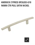 Amerock Center Pull Handles BP26203G10 30PK. Fixed Price $100.00.
