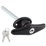 Qjaiune 1 Pack Truck Cap Locking T-handles Black Camper Topper Lock,. Fixed Price $14.76.