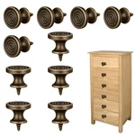 Qulkws 10PCS Mini Drawer Knobs, Small Round Pulls Handles, Bronze. Fixed Price $10.36.