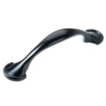 3 In. 76 Mm Flat Black Traditional Rounded-foot Drawer Pull 10-PACK. Fixed Price $21.09.