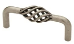 P05076-AP 3" Antique Pewter Birdcage Cabinet Drawer Pull. Fixed Price $5.65.
