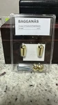 Ikea Bagganas Pack Drawer Knobs In Brass 13MM Or 1/2" 603.384.09. Fixed Price $9.99.