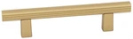 Alno A2905-35 Quadrato 3-1/2" Center Modern Grooved Champagne. Fixed Price $19.96.