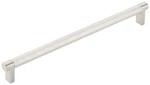 Emtek 84057.REC.KN Knurled 10" Center To Bar Cabinet Pull - Satin Nickel. Fixed Price $48.00.