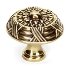 Alno A880-38-PA Ribbon & Reed 1/2" Knob Polished Antique. Fixed Price $25.56.