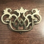 Vtg Belwith Brass Drawer Bail Pulls Hardware Chippendale P8002-LP Usa Nos. Fixed Price $14.99.