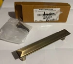 Signature Hardware Antique Brass Cabinet Pull 6IN. Fixed Price $10.00.