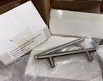 European Bar Style Cabinet Pull 6 Satin Nickel Pack Of 30. Fixed Price $39.99.