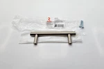 (qty 10) Richelieu Contemporary 20596195 Metal Pull Handle Brushed Nickel. Fixed Price $35.09.
