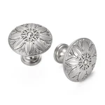 Round Drawer - 10 Pack / 1.25 INCH(32MM), Brushed Nickel Knobs, Trendy C.... Fixed Price $31.14.