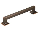 8" Oil Rubbed Bronze Studio Appliance Pull, Square Handle, Hickory P3017-OBH. Fixed Price $19.99.