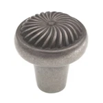Amerock BP5266-WN Weathered Nickel 1/4" Mushroom Cabinet Knob Pulls Cyprus. Fixed Price $6.05.