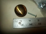 New Old Stock Amerock Cabinet Pulls Handles #BP1950HAE Brass Finish Alloy. Fixed Price $19.99.