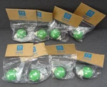 New Pottery Barn Teen Dottie (8) Drawer Pull Handle Knob Green Polka Ball Pb. Fixed Price $29.98.