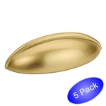 *5 Pack* Cosmas Cabinet Hardware Gold Champagne Cup Pulls #1399GC. Fixed Price $12.05.