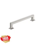 Amerock Lintel Cabinet Pull Satin Nickel 6-5/16" BP37444G10. Fixed Price $20.00.