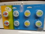 New 8 Pc Dyr Do Your Room Ceramic Fish Furniture Knobs. Fixed Price $18.99.