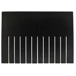 Quantum Storage Systems DS93120CO Plastic Divider, Black, 15 3/4 In L, 11 3/8. Fixed Price $60.79.