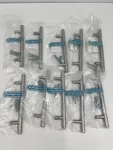 (10) Amerock Bar 5-1/16" (128 Mm) Cabinet Drawer Stainless Steel. Fixed Price $38.45.
