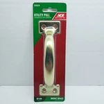 Ace Utility Pull Handle Bright Brass 6-1/2" #5293378. Fixed Price $8.75.